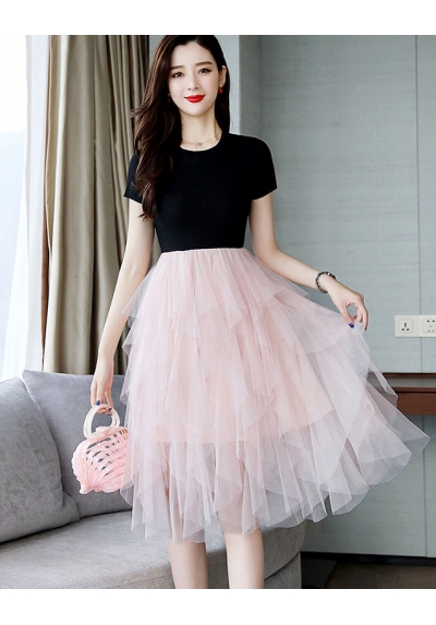 dress wanita korea D5851