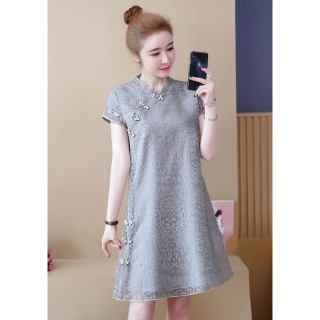 dress cheongsam import D5853