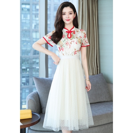 dress wanita korea D5859