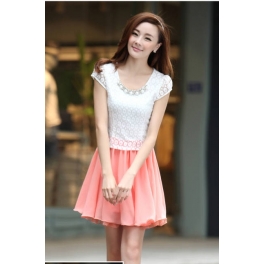 dress wanita import brukat D1036