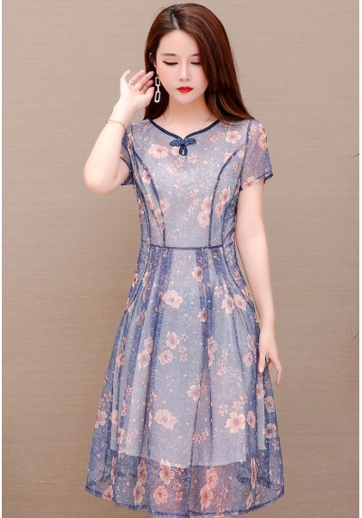 dress wanita import d5870