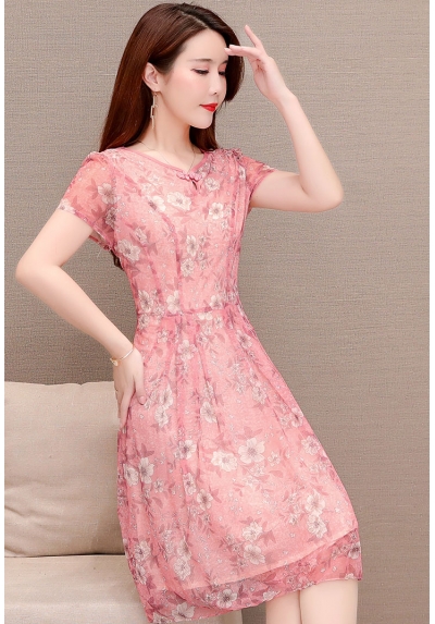 dress wanita import d5870