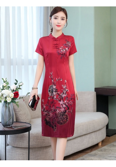 dress cheongsam import D5872