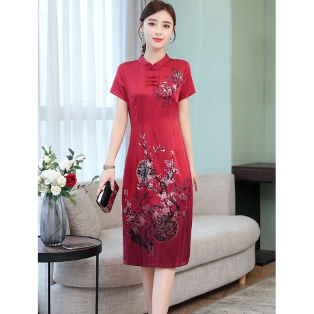 dress cheongsam import D5872