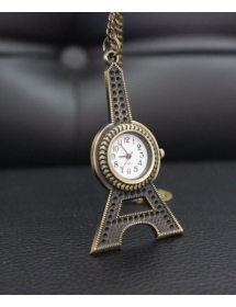 kalung jam eiffel Jam010