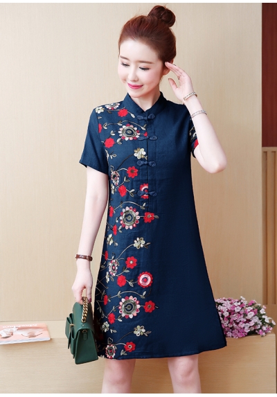 dress cheongsam import D5878