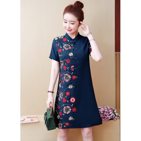 dress cheongsam import D5878