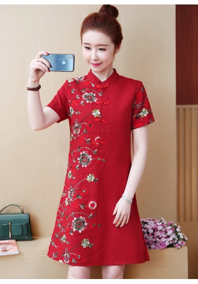 dress cheongsam import D5879