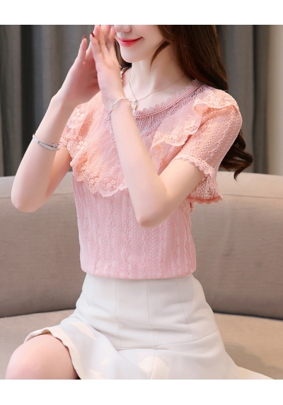 blouse brukat korea T5537