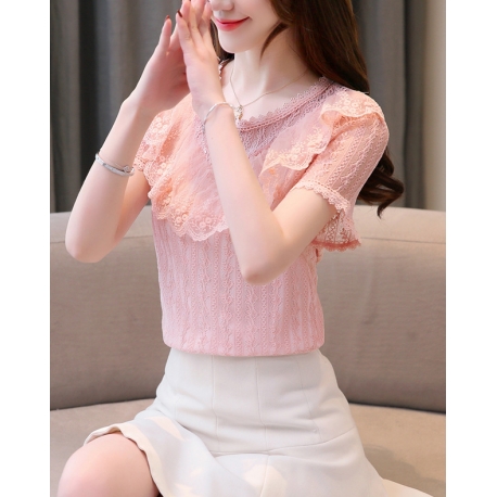 blouse brukat korea T5537