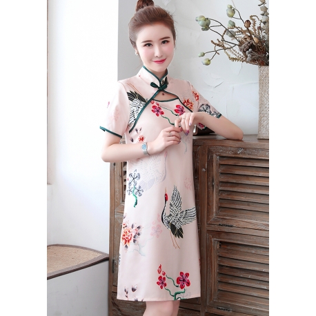 dress cheongsam import D5896