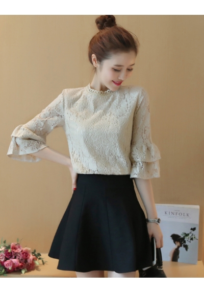 blouse brukat korea T5564