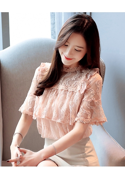 blouse brukat korea T5564