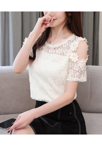 blouse brukat korea T5589