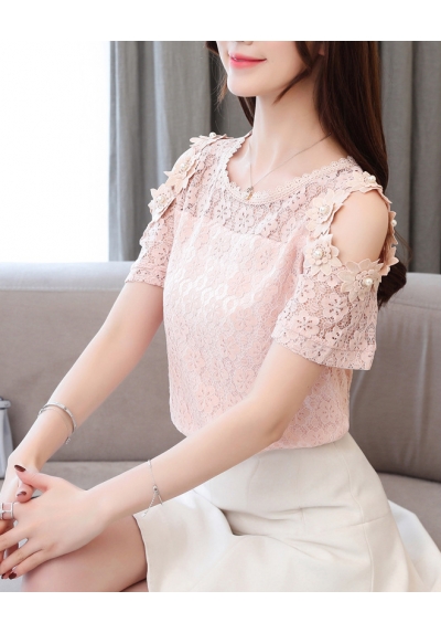 blouse brukat korea T5589