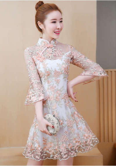 dress cheongsam import D5926