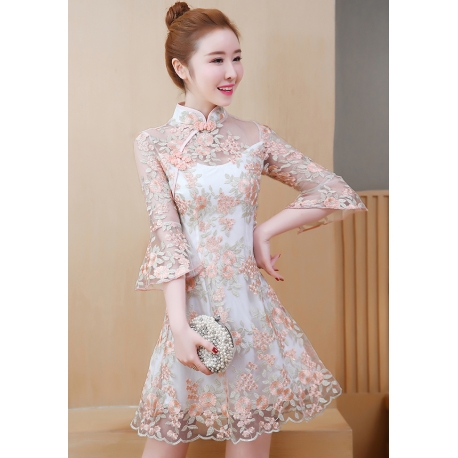 dress cheongsam import D5926