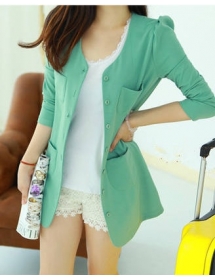 blazer wanita model korea T1295