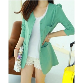 blazer wanita model korea T1295