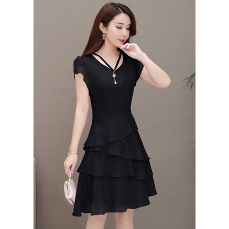 dress wanita import d5935