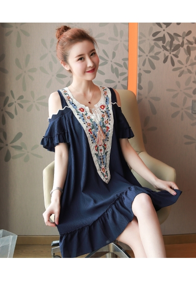 dress wanita import d5948