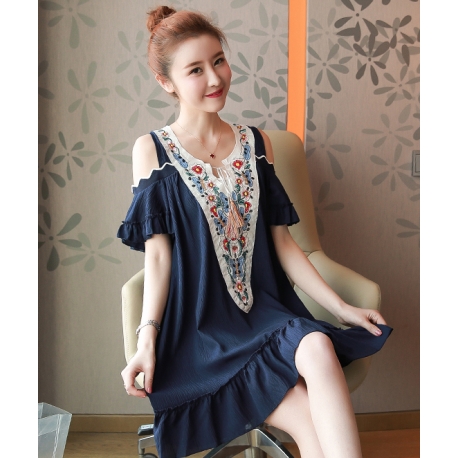 dress wanita import d5948