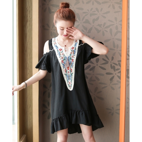 dress wanita import d5948