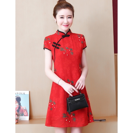 dress cheongsam import D5927