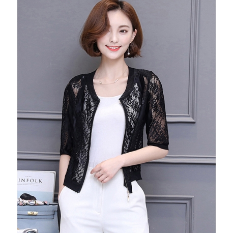 cardigan brukat T5634