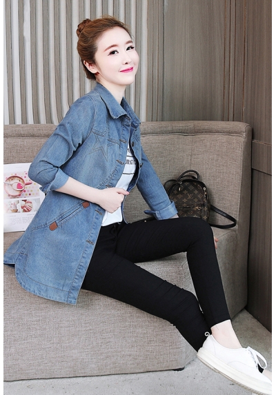 jaket denim import T5636