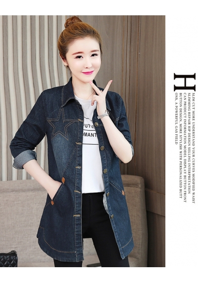 jaket denim import T5636