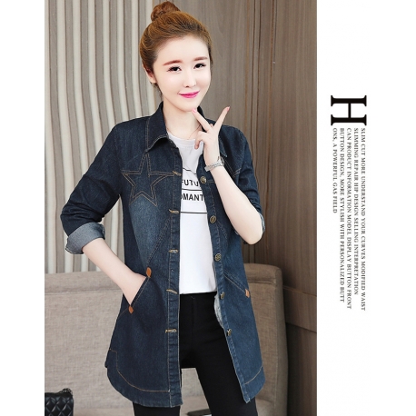 jaket denim import T5636