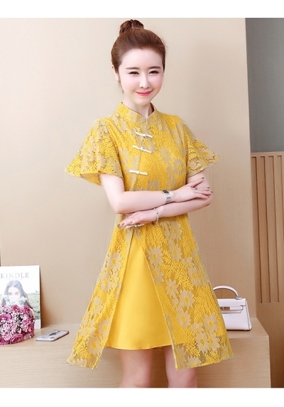 dress cheongsam import D5966