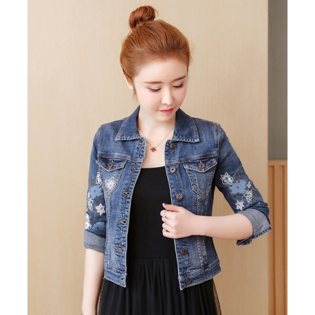 jaket denim import T5645