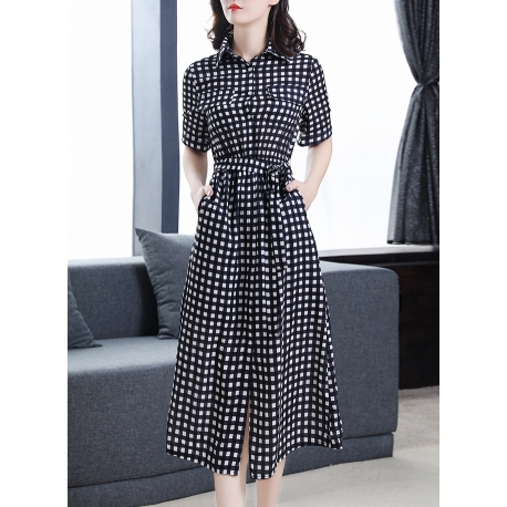 midi dress korea D5984