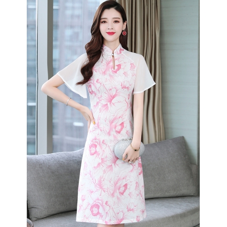 dress cheongsam import D6001