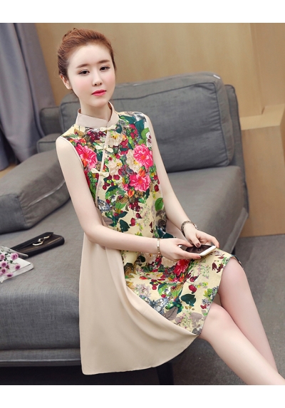 dress cheongsam import D6002