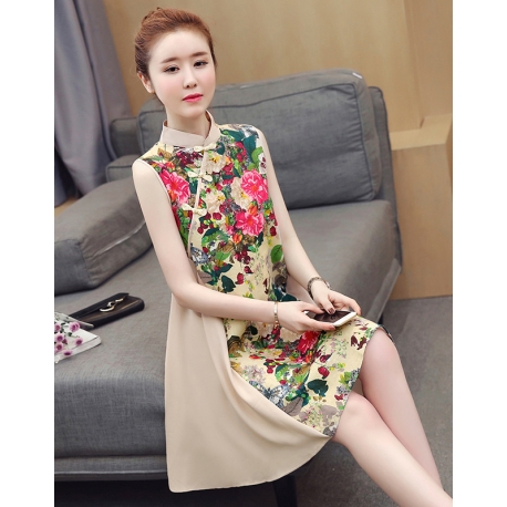 dress cheongsam import D6002