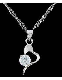 kalung wanita bentuk love TT0154