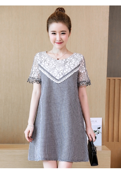 dress wanita import d6004