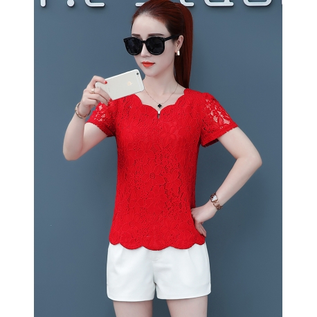 blouse brukat import T5670