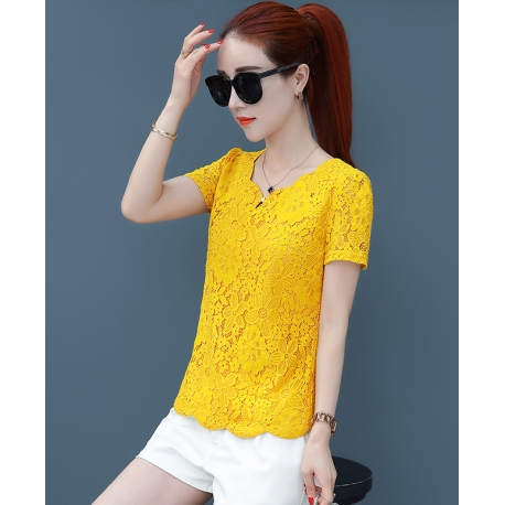 blouse brukat import T5670