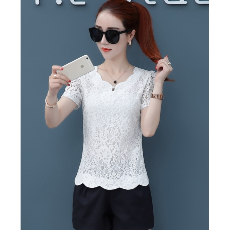 blouse brukat import T5670