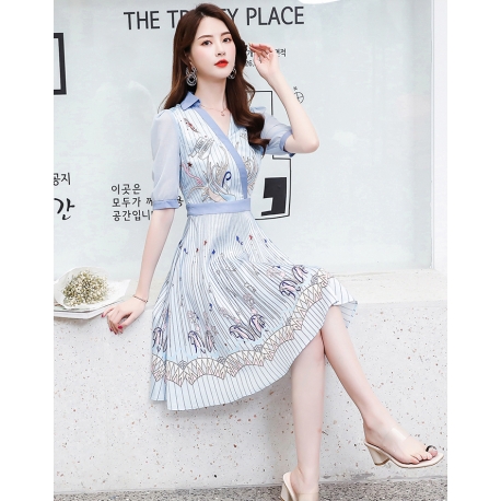 dress korea D6007