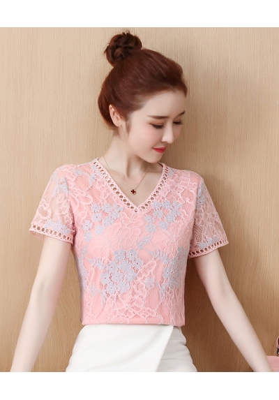 blouse brukat korea T5683