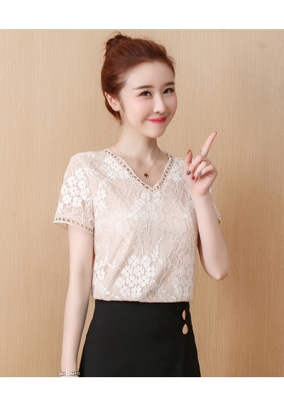 blouse brukat korea T5684