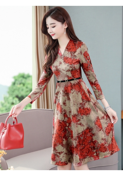 dress korea D6015