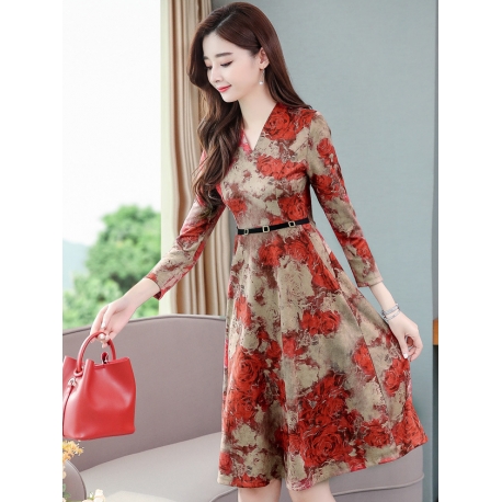 dress korea D6015