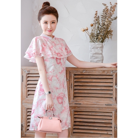 dress cheongsam import D6016