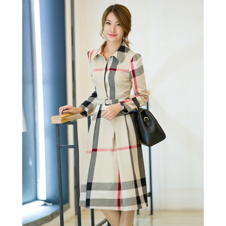 midi dress korea D6033